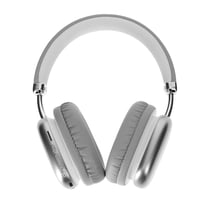 Avizar Casque Bluetooth Sans Fil Microphone Intégré Argent