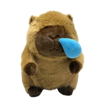 Peluche goutte nez 20cm Capybara Mercier