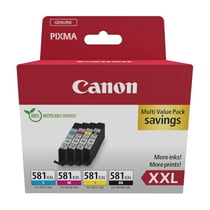 Cartouche d'encre - Canon - CLI-581XXL C/M/Y/BK Multi Pack - Noir, jaune, cyan, magenta - Original