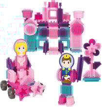 BLOKO - Coffret à thème avec Deux Figurines - Dès 12 Mois - Fabriqué en Europe - Jouet de Construction (50 Princesse) - 503538