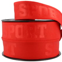 Elastique 3d sport 40mm rouge au mètre