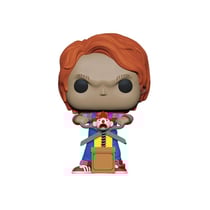Chucky Jeu d'enfant - Figurine POP! Chucky w/Buddy & Giant Scissors 9 cm