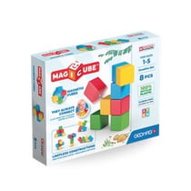 Jeu de construction magnétique - GEOMAG - Magicube Recycled Creative Set - 8 pieces - Plastique recyclé - Des 1 an