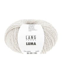 Pelote Luma — Soie, Alpaga & Laine Vierge — Lang Yarns 0094 Ecru