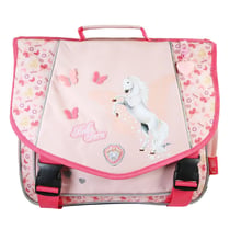 Cartable Bella Sara Cheval Blanc 38 CM - Haut de Gamme Pretty