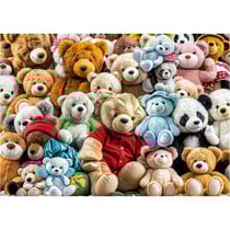 Puzzle les nounours 500 pieces - collection jouet ours en peluche - animaux de la forets - educa - 20242