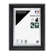 Cadre photo Pandore noir argent 13x18 cm