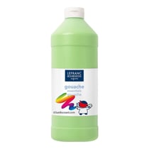 Bouteille De Peinture Gouache - Essentiels - 1 L - Vert Clair - Lefranc Bourgeois