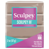 Pâte III noisette- 57 gr - Sculpey