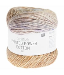 Creative Painted Power Cotton DK 100g de Rico Design : Couleurs vibrantes et douceur naturelle 12 Beach pebbles