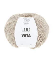 Pelote Exceptionnelle à tricoter Vaya - Lang Yarns 0094 Ecru