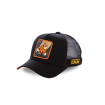 Casquette Capslab trucker Looney Tunes Sam le pirate noir - Capslab