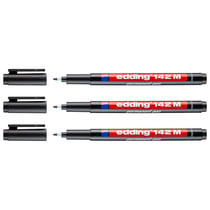 Marqueur permanent 1 mm - EDDING - Noir - Lot de 3