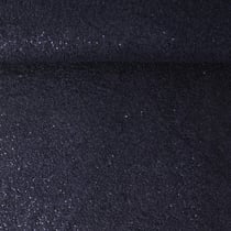Tissu Fausse fourrure Bouclette Néora à sequin uni Bleu marine