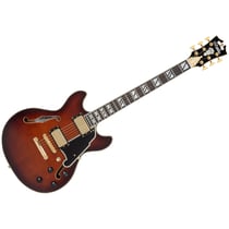 Excel Mini DC Amaretto Burst D'Angelico