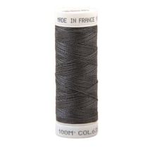 Fil à coudre polyester 100m made in France - gris acier 635