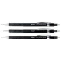 Porte-mine BIC - Criterium - Corps plastique noir - Mine HB 0,5 mm - Lot de 3