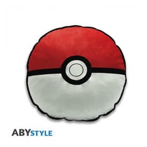 Pokemon Coussin – Pokeball 30cm - Abystyle - Rouge