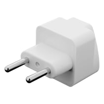 Avizar Multi-adaptateur Royaume-Uni, Amérique, Caraïbes vers Prise Type C Blanc