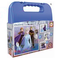 Mallette puzzles progressifs reine des neiges 2