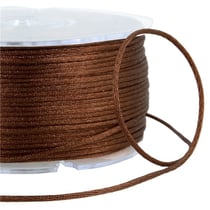 Bobine 100m queue de rat 2mm Marron Foncé