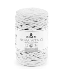 Coton recyclé ECO VITA 4 (250gr) ! - Dmc - certifié Oeko-Tex 100 Blanc