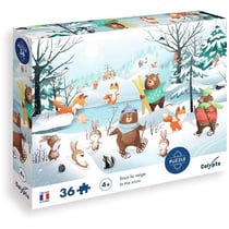 Puzzle 36 pieces - Sous la Neige - Calypto -