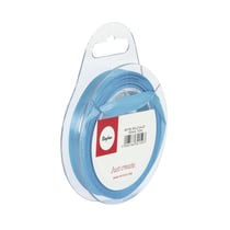 Ruban de satin, 10 mm, rouleau 10 m, turquoise