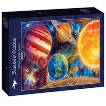 Puzzle 1000 pièces - Incroyable Système Solaire - Bluebird Puzzle