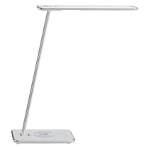JAZZ lampe pliable LED blanc/gris métal