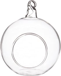 Boule verre ouverte Graine Créative - Verre - Référence 22453 - Incolore - 8 cm