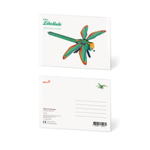 CARTE POSTALE LIBELLULE
