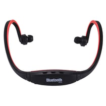 Casque Sport Bluetooth Étanche Sans Fil Pour Appels Mains Libres Smartphones Rouge YONIS