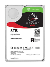 Disque dur HDD SEAGATE IronWolf ST8000VN004 - 3,5 pouces - 8000 Go