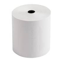 Bobine pour tickets de caisse 80x70mm - 72m - 1 pli thermique 48g/m2. - Blanc - x 30 - Exacompta