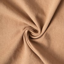 Tissu Coton Sergé d'ameublement Sisal uni Caramel