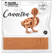 MAQUETTE CARTON CANNETON