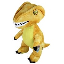 Peluche dinosaure t-rex geant jaune 53 cm - jurassic world - grande peluche licence