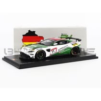 Voiture Miniature de Collection - SPARK 1/43 - ASTON MARTIN Vantage AMR GT4 - Nurburgring 2020 - White / Green / Red - SG702