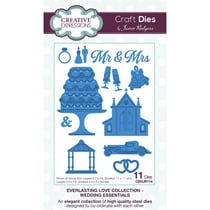 Matrices de découpe - Mariage - 5 dies - Creative Expressions
