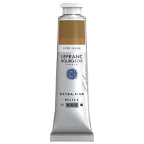 Peinture à l'huile - Extra-fine - Ocre jaune - 302 - Lefranc Bourgeois - 40ml
