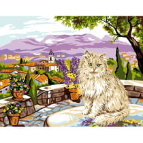 Princesse - Canevas antique 50x65 cm Daisy en provence