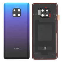Huawei Vitre Arrière pour Huawei Mate 20 Pro Original Service Pack Bleu