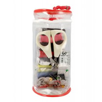 Prima Mercerie | Trousse de couture de voyage | Kit couture complet nomade | Accessoires essentiels inclus | Format compact