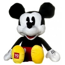 Peluche disney : mickey 90éme anniversaire 34 cm - peluche licence collector