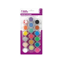 18 Minidoses Peinture acrylique 3ml - Graine Creative - Violet
