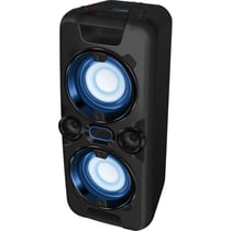 Enceinte audio sans fil - SSS 3800 - 60 W - 30 radios FM - Bluetooth - Lumieres LED clignotantes - Noir