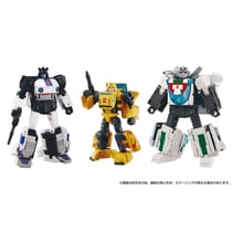 Transformers Dramatic Capture Series - Pack 3 figurines Cybertron Chase - Takara Tomy