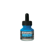 Encre Acrylique en flacon - bleu azur - Sennelier