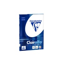 Lot de 10 Ramettes de 100 Feuilles de Papier 80g A4 210x297 mm Certifié PEFC Blanc CLAIRALFA